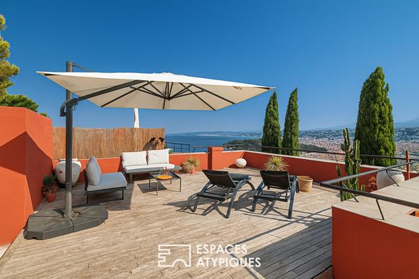 Entre ciel et mer, refuge suspendu au charme intemporel