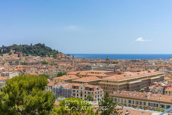 Belvédère historique et terrasse plein ciel à Nice Cimiez