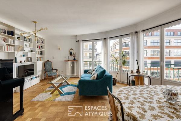 Appartement d’angle au cachet préservé entre gares et Vieux-Lille