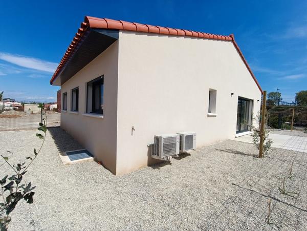 NARBONNE - MAISON NEUVE 74m² - GARAGE et JARDIN
