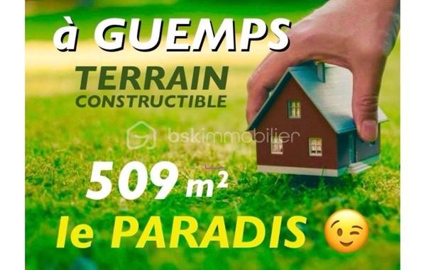 Terrain de 509 m²