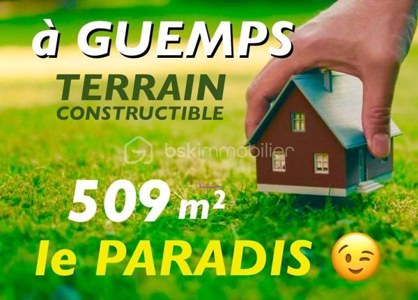 Terrain de 509 m²