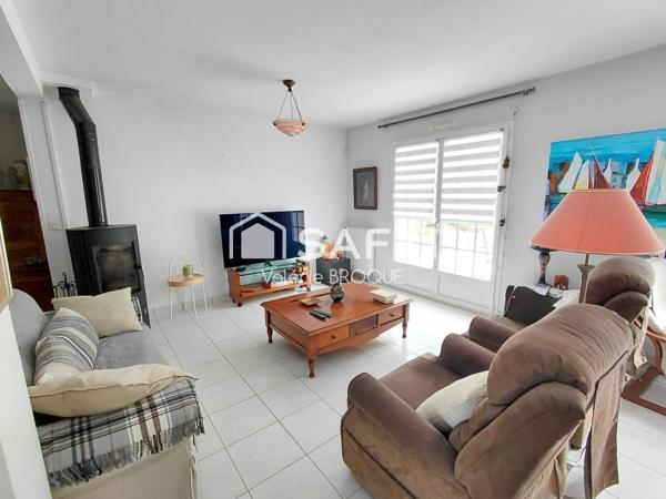Maison de plain pied à Port-Louis – Vue exceptionnelle sur la rade de Lorient