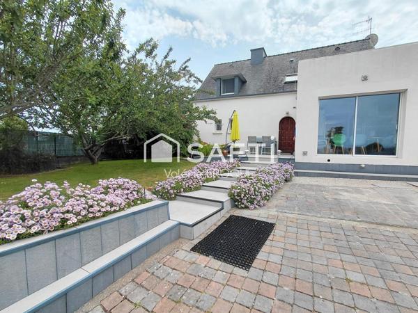 Maison de plain pied à Port-Louis – Vue exceptionnelle sur la rade de Lorient