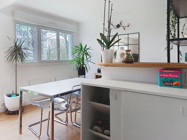 Appartement Type3 à vendre à Angers au 1er étage - Entièrement rénové 2 chambres cave et parking