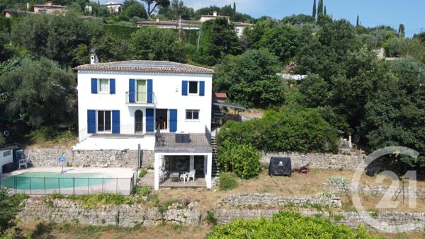 Maison à vendre  4 pièces - 135 m2 CHATEAUNEUF GRASSE - 06