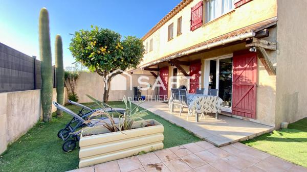 Fréjus – Maison 75 m², terrasse Sud, garage