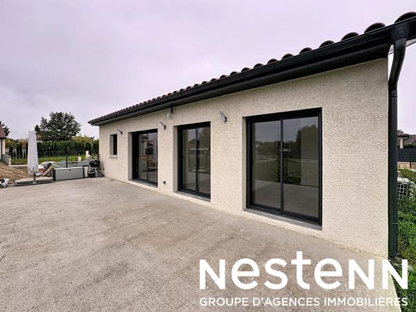 A VENDRE : VILLA PLAIN PIED 4 CHAMBRES 69220 BELLEVILLE EN BEAUJOLAIS