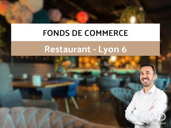 Restaurant à vendre 100 m² Lyon 6