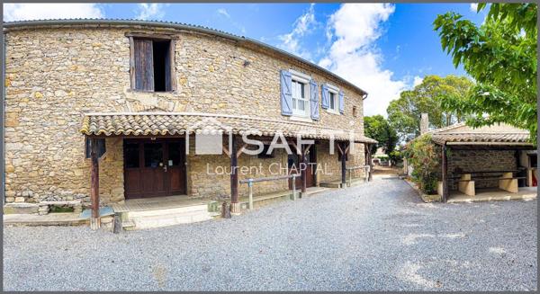 Domaine composé d'un bâtiment et d'une maison vignerone !