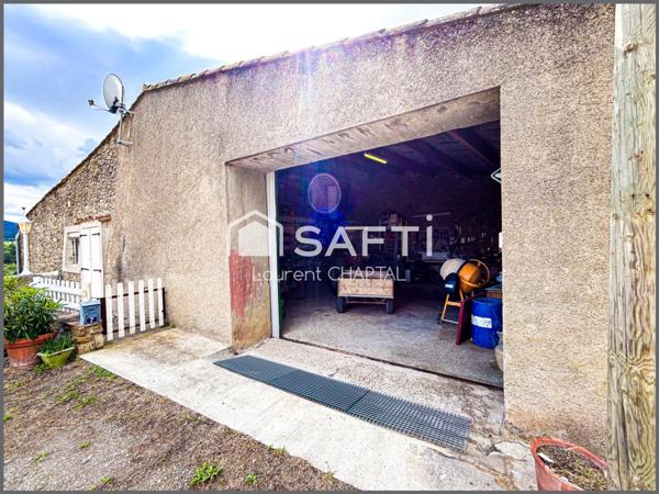 Domaine composé d'un bâtiment et d'une maison vignerone !