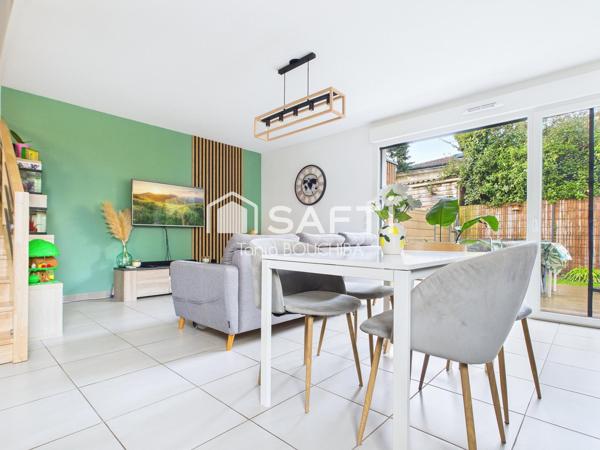 Maison contemporaine intra-rocade avec jardin