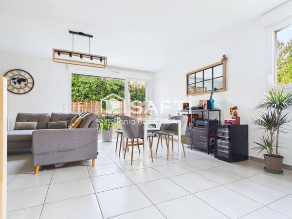 Maison contemporaine intra-rocade avec jardin