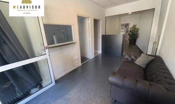 À LOUER - BUREAUX D'ENVIRON 60 M²  CENTRE-VILLE  LE MANS