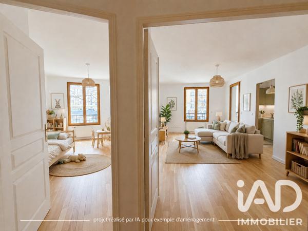 Appartement à vendre 4 pièces 88,08 m² Lyon 4
