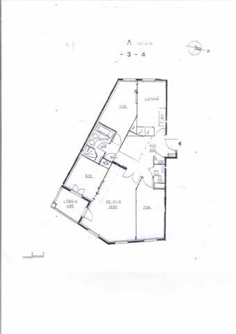 Appartement à vendre 4 pièces 88,08 m² Lyon 4