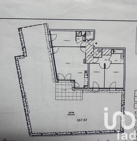 Appartement à vendre 4 pièces 80 m² Trappes