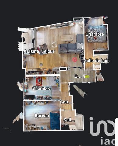 Appartement à vendre 4 pièces 80 m² Trappes