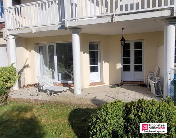 Appartement Le Touquet Paris Plage 2 pièce(s) cabine 48 ,8m2 avec jardin et parking privé