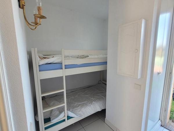 Appartement Le Touquet Paris Plage 2 pièce(s) cabine 48 ,8m2 avec jardin et parking privé