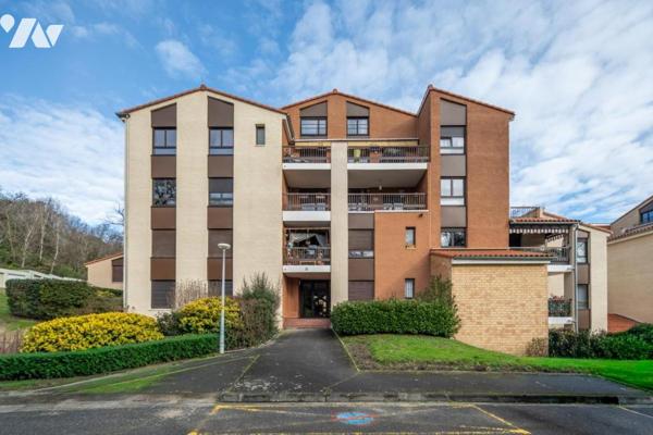 Vente appartement T2 avec cave et parking à RAMONVILLE ST AGNE