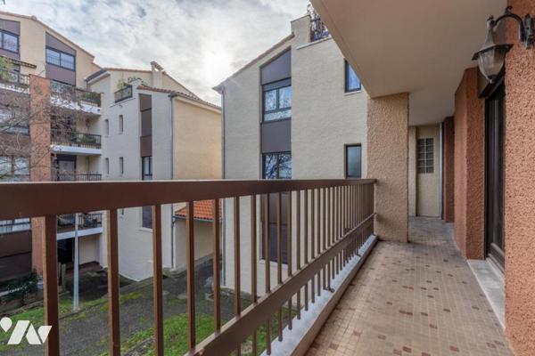 Vente appartement T2 avec cave et parking à RAMONVILLE ST AGNE