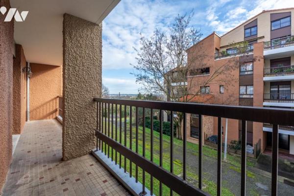 Vente appartement T2 avec cave et parking à RAMONVILLE ST AGNE