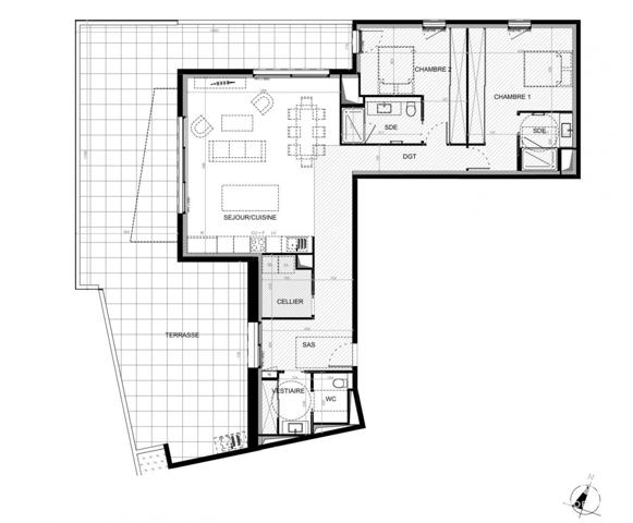 Appartement à vendre 3 pièces 111 m² Baillargues