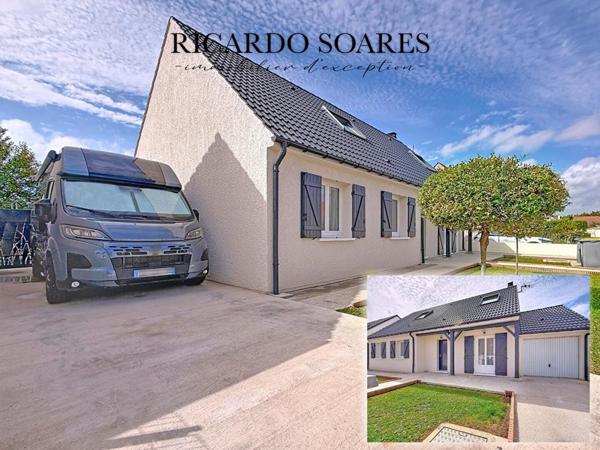 60700 PONT-SAINTE-MAXENCE (SARRON) - MAISON INDIVIDUELLE 115m2 / DPE B / VIVABLE DE PLAIN-PIED / 4 CHAMBRES /  3 SALLES DE BAIN / GARAGE / JARDIN