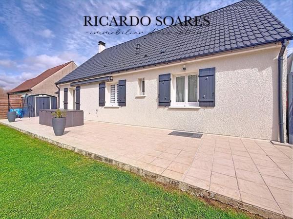 60700 PONT-SAINTE-MAXENCE (SARRON) - MAISON INDIVIDUELLE 115m2 / DPE B / VIVABLE DE PLAIN-PIED / 4 CHAMBRES /  3 SALLES DE BAIN / GARAGE / JARDIN