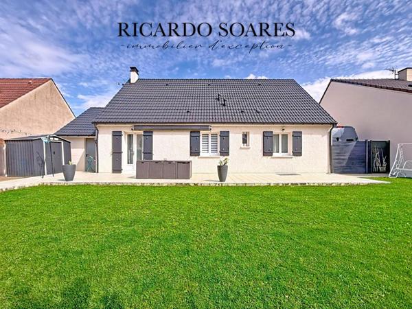 60700 PONT-SAINTE-MAXENCE (SARRON) - MAISON INDIVIDUELLE 115m2 / DPE B / VIVABLE DE PLAIN-PIED / 4 CHAMBRES /  3 SALLES DE BAIN / GARAGE / JARDIN