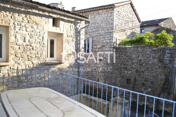 Maison de village T5 - Terrasse et cour