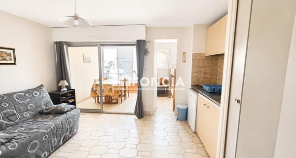 À vendre Appartement 2 pièces 23.22 m² - Le Cap D'agde 34300