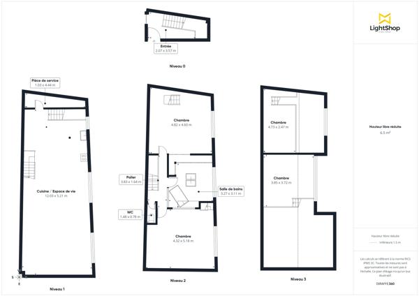 Très beaux volumes ! Loft 3/4 pièces lumineux de 131 m² - Rue André Joineau, Le Pré-Saint-Gervais