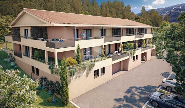 T1 Neuf ,Studio, Sisteron 04200 1 pièce(s) 30.68 m2 +  terrasse de 13m²  , Lot 103 b