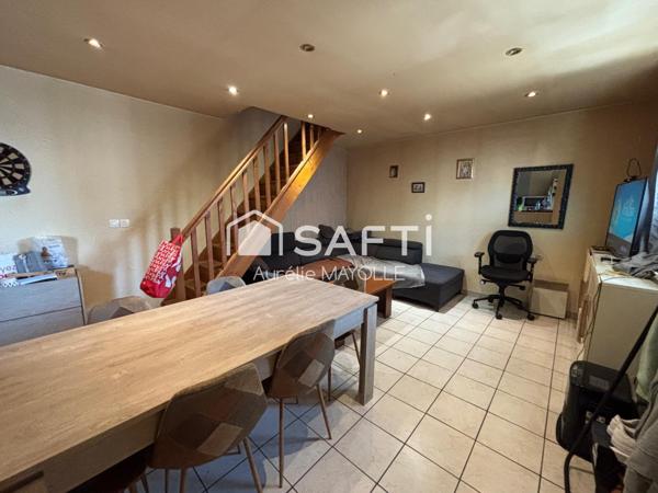 Appartement dans corps de ferme 1 chambre, 1 garage