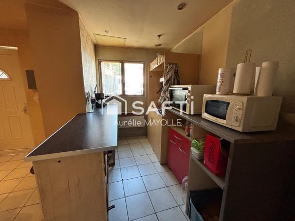 Appartement dans corps de ferme 1 chambre, 1 garage