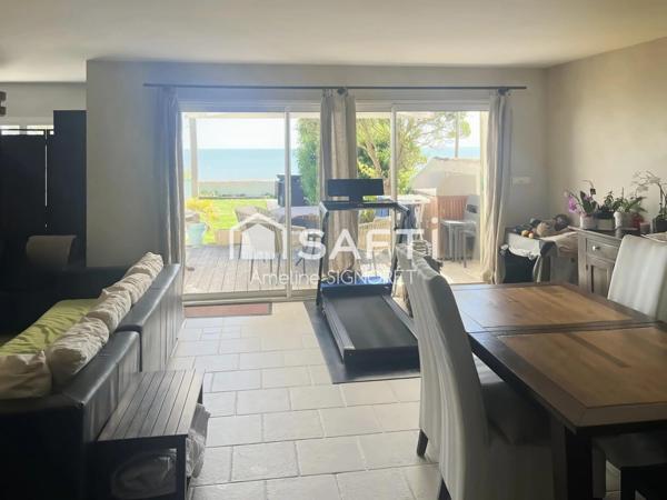 Maison de 137m² avec garage - Vue mer