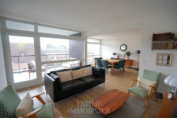 LILLE PARC SAINT-MAUR APPARTEMENT T5 BIS DERNIER ETAGE AVEC GARAGE