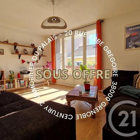 Appartement T4 à vendre  4 pièces - 85 m 2   GRENOBLE  - 38