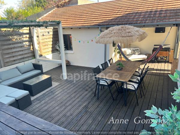 INGRE Centre, charmante Maison de ville T5 entièrement rénovée implantée sur un jardin de 377m2 avec piscine chauffée, dépendance et garage double