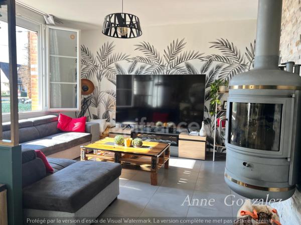 INGRE Centre, charmante Maison de ville T5 entièrement rénovée implantée sur un jardin de 377m2 avec piscine chauffée, dépendance et garage double