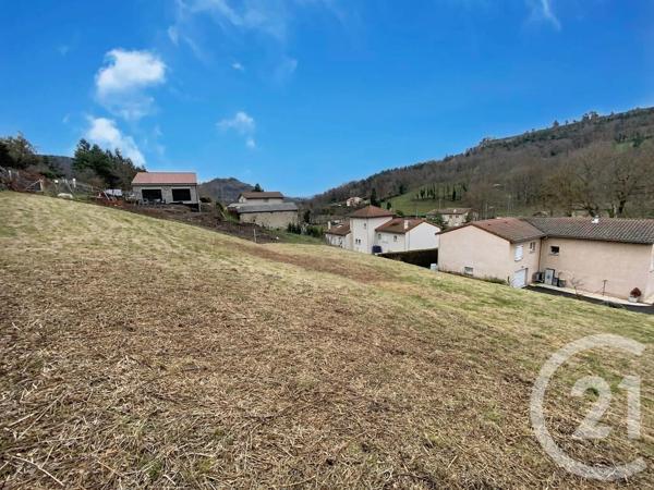 Terrain à vendre  1158 m 2   MONISTROL SUR LOIRE  - 43