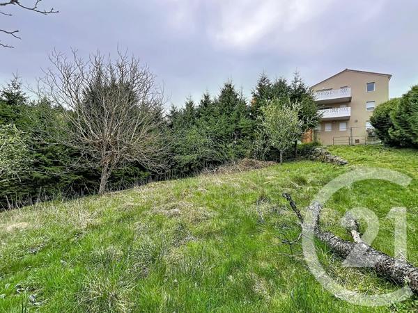 Terrain à vendre  1158 m 2   MONISTROL SUR LOIRE  - 43