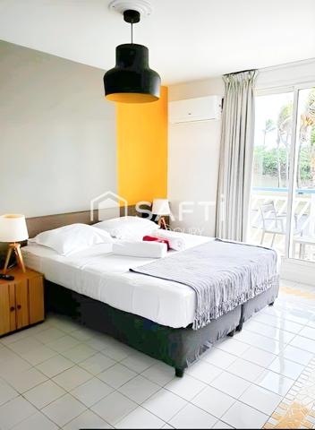 SUPERBE STUDIO EN REZ DE CHAUSSEE AVEC VUE SUR LA PISCINE ET VUE MER ROUTE TOURISTIQUE A SAINT FRANCOIS