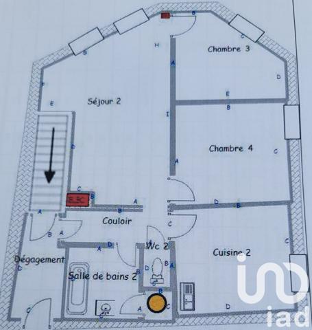 Immeuble à vendre 200 m² Arques