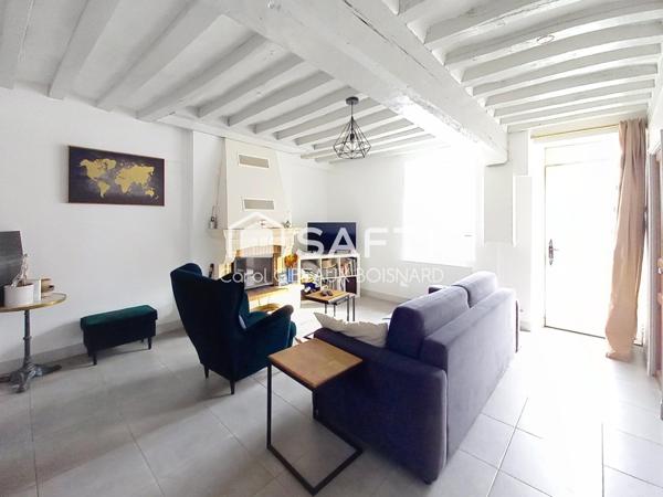 Maison rénovée avec goût, 3 chambres, garage et jardin