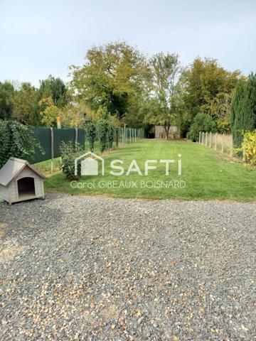 Maison rénovée avec goût, 3 chambres, garage et jardin