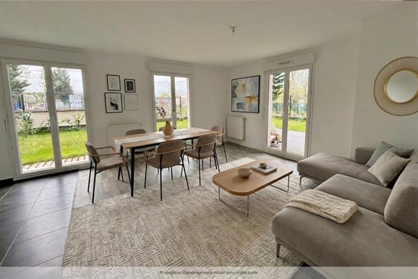 Appartement neuf avec terrasse et grand jardin privatif - OZOIR LA FERRIERE