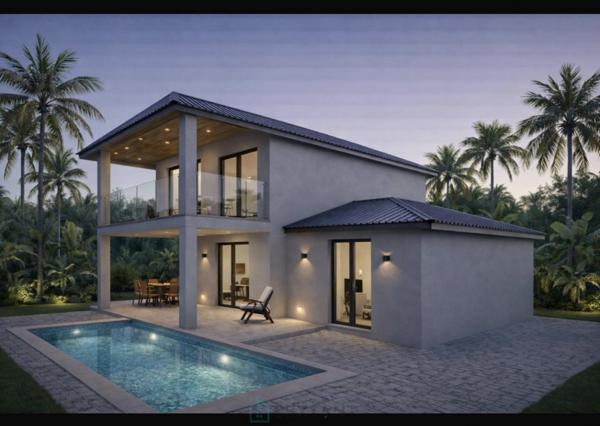 Villa neuve avec piscine idéale pour toute èvasion familliale bien équipée pour aussi reçevoir des amis